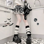 Acrylic Knitted Leg Warmers 40cm