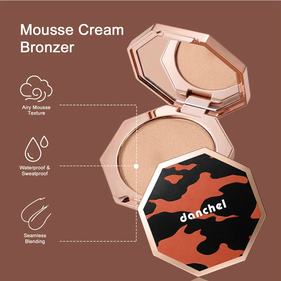 Cream Mousse Bronzer Matte Face Sculpting Makeup - 11