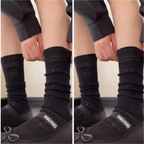 Floral Mesh Crew Socks Women Polyester Mid Tube Casual Hosiery
