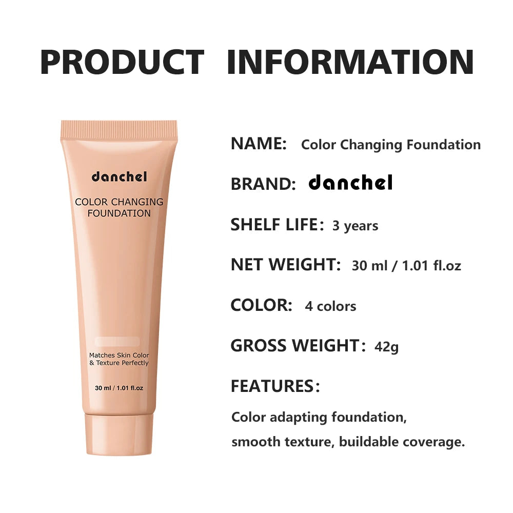 Color Changing Liquid Foundation Cream - 17