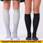 Nylon Polyester Compression Socks 20 30mmHg Circulation Support