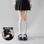 Polyester Thigh High Stockings Anti Slip Socks
