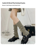 Polyester Elastane Acrylic Leg Warmers for Women