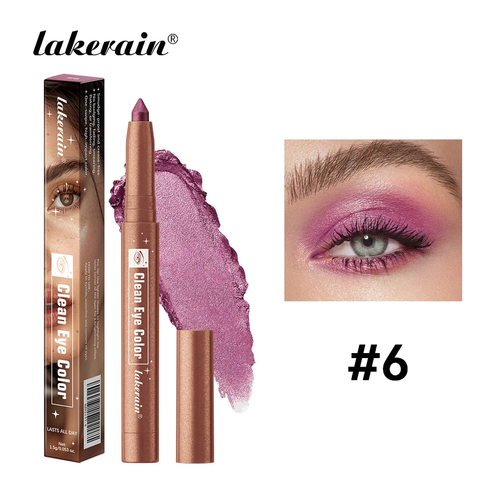 Waterproof Shimmer Eyeshadow Pencil Creamy Stick - 21