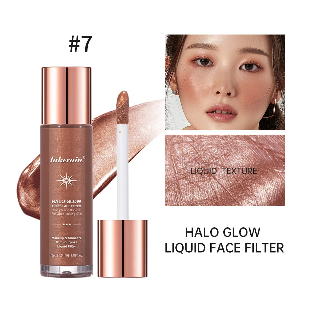 Liquid Face Highlighter Makeup Glow Serum