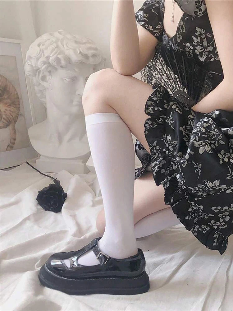Nylon Spandex Women Casual Socks Set