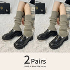 Polyester Elastane Acrylic Leg Warmers for Women