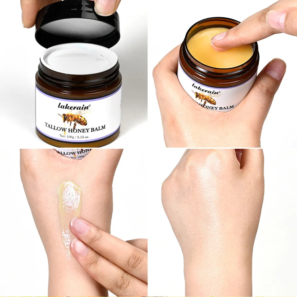 Beef Tallow and Honey Moisturizing Face and Body Cream