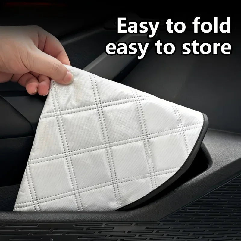 Reflective Aluminum Foil Car Steering Wheel Sun Shade Cover