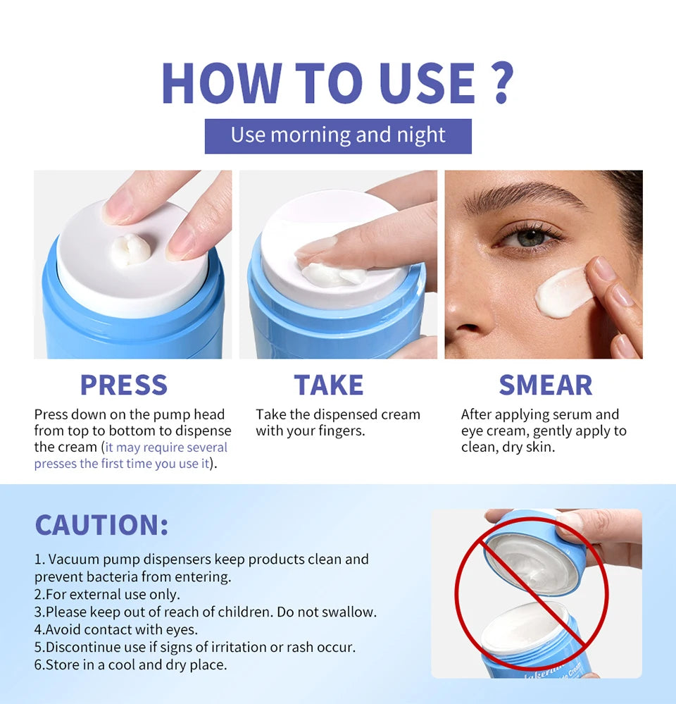 Triple Lipid Peptide Face Cream Moisturizing Skin Care Treatment - 16