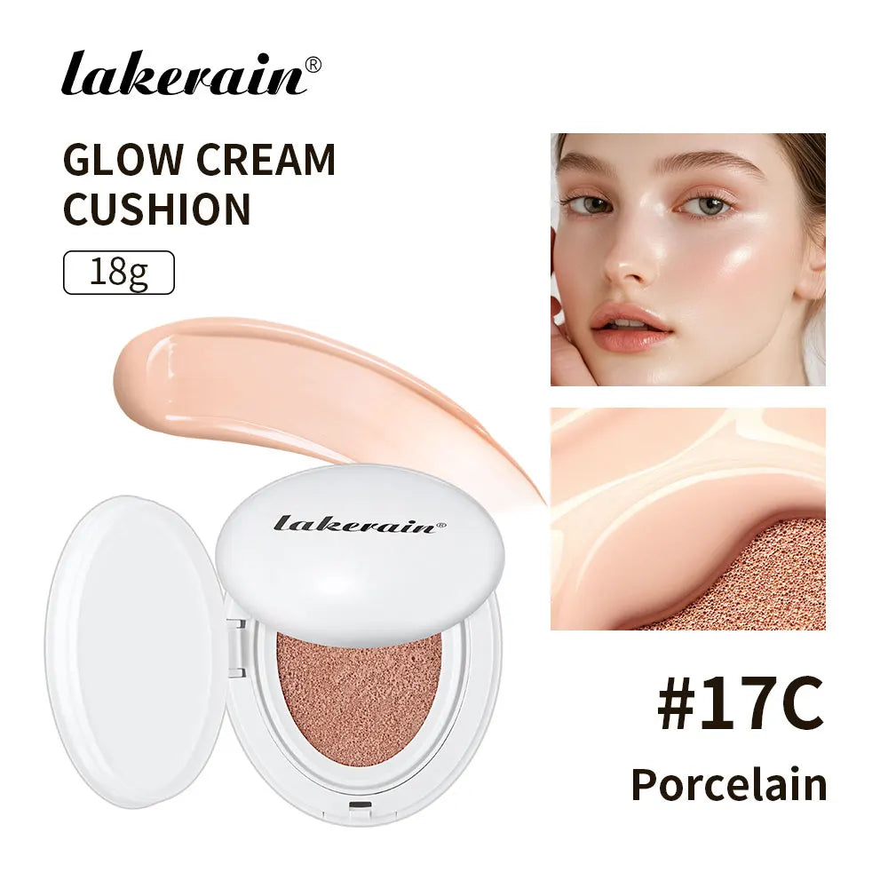 Liquid Foundation Air Cushion Compact for Hydrating Glow Finish