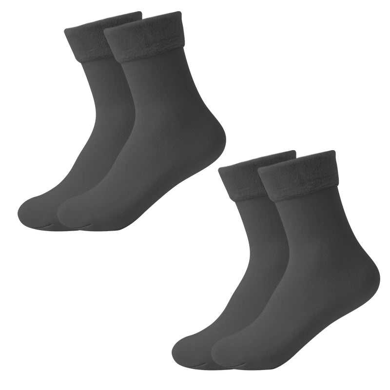 Polyester Fleece Lined Winter Socks