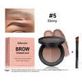 Dual Shade Eyebrow Powder Palette with Application Brush