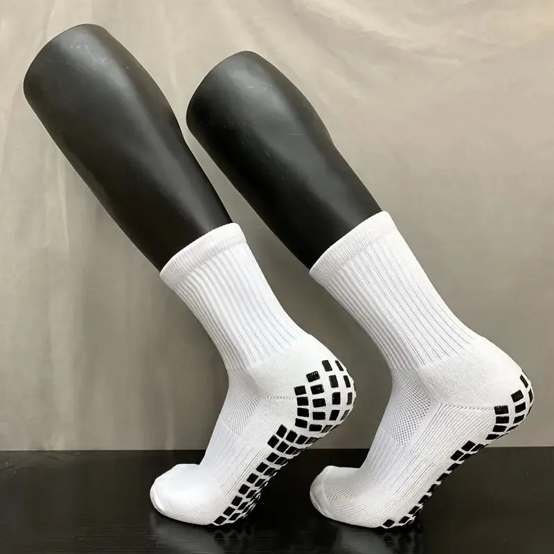 Polyester Elastane Anti Slip Sports Socks