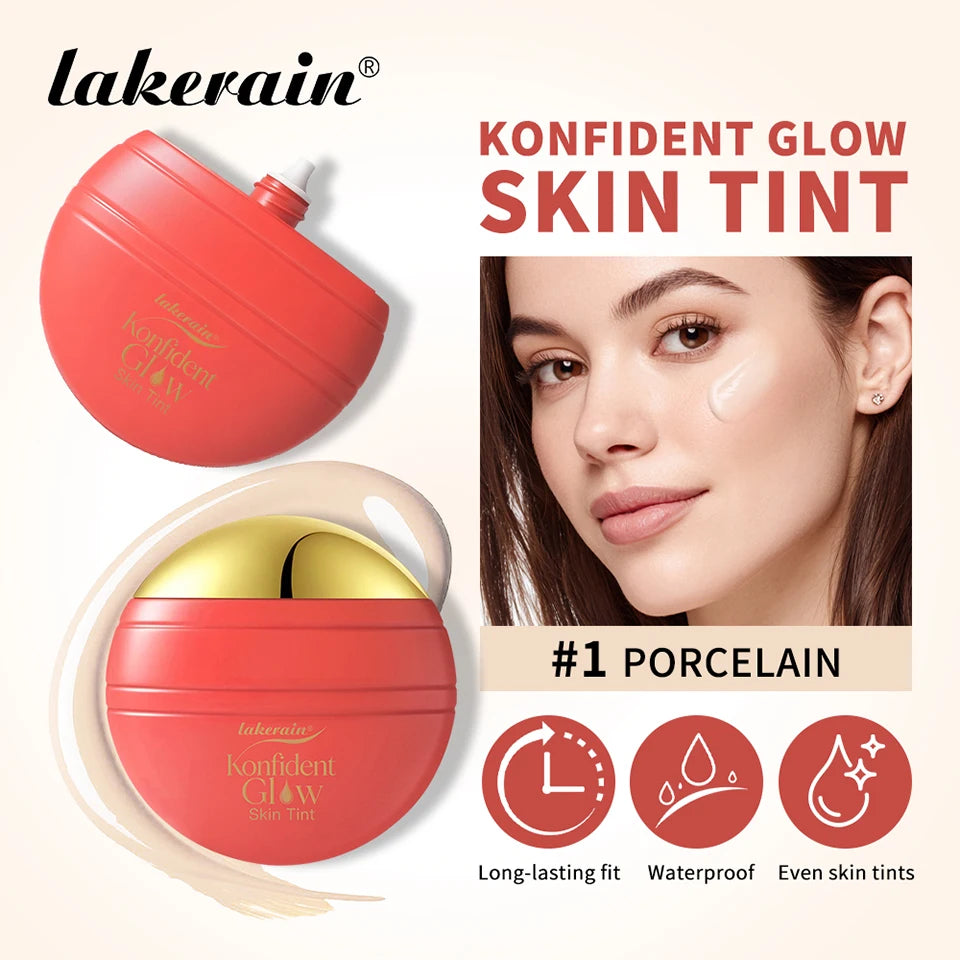 Liquid Skin Tint Foundation Radiant Coverage Makeup - 7