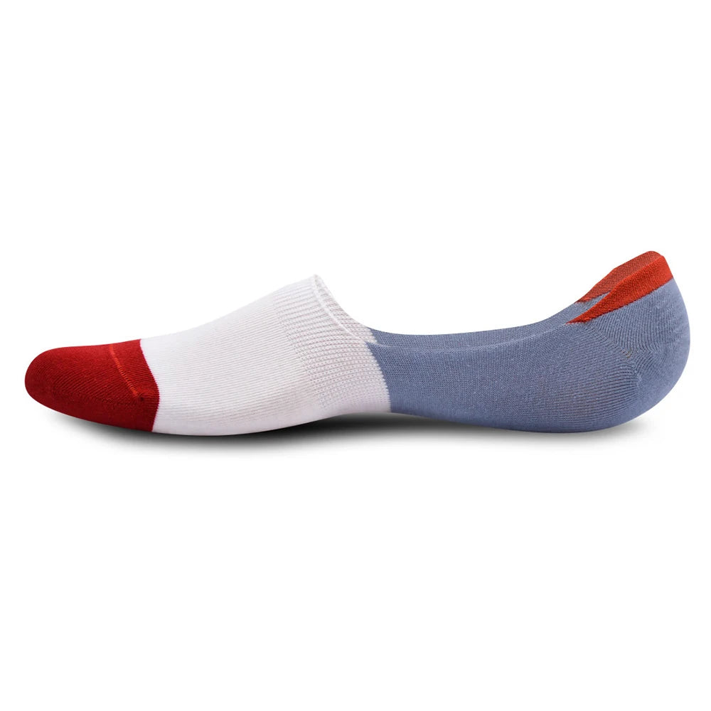 Mens Cotton Low Cut Anti Slip Invisible Socks