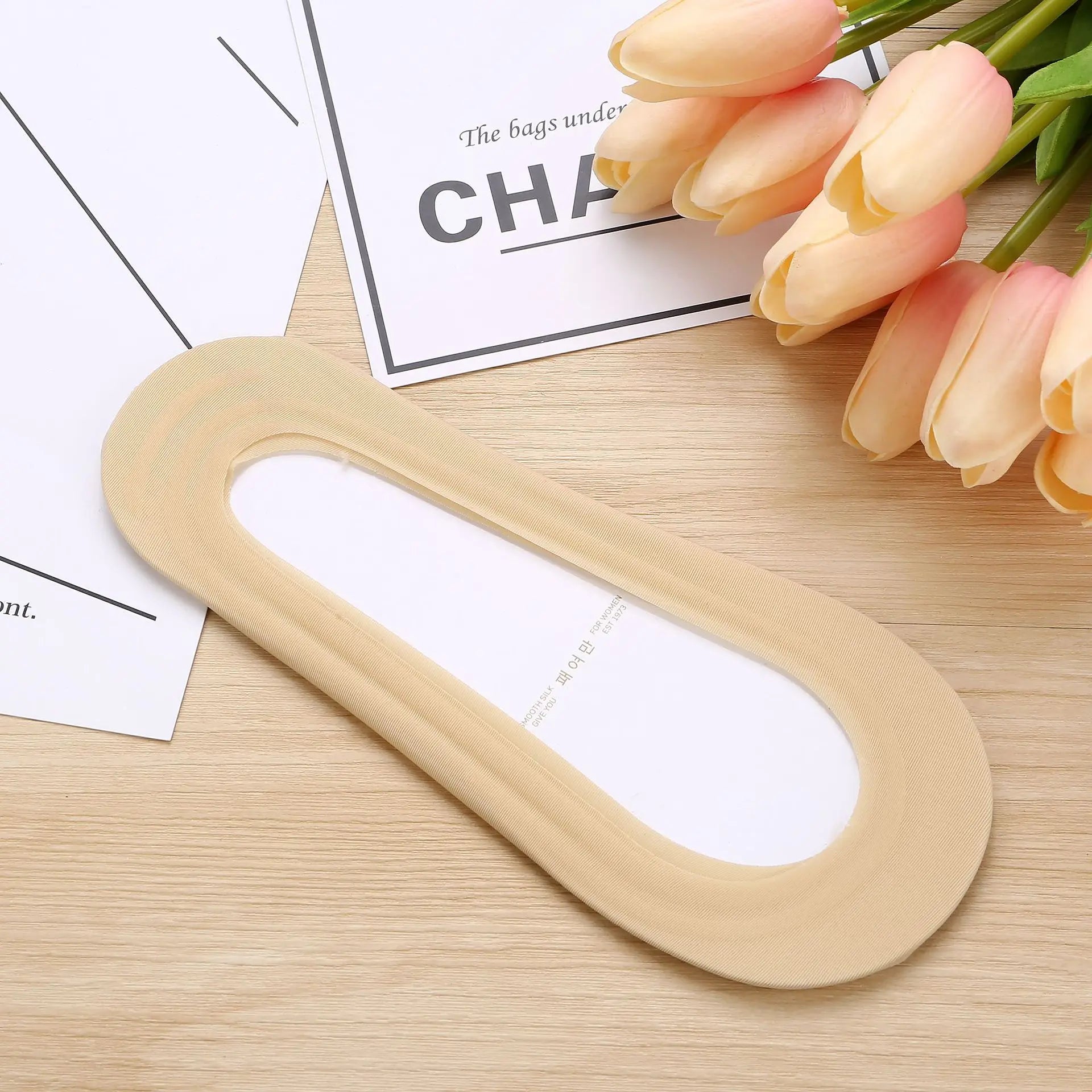 Invisible Polyester Women Boat Socks - 10