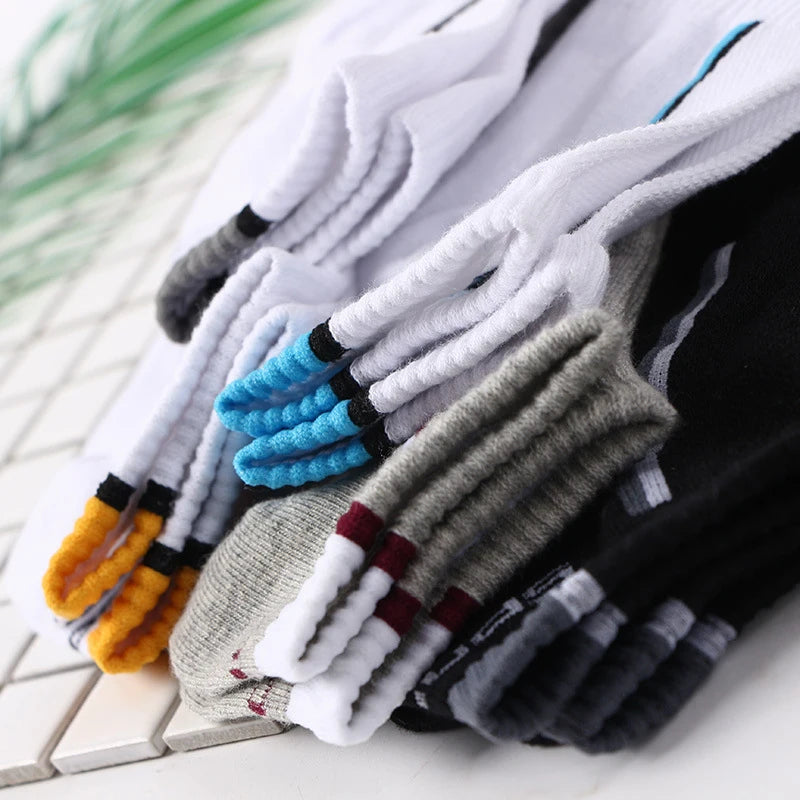 Polyester Blend Low Cut Casual Sports Socks