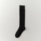 Wool Cotton Blend Knee High Casual Socks