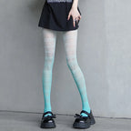 Gradient Pattern Polyester Nylon Tights