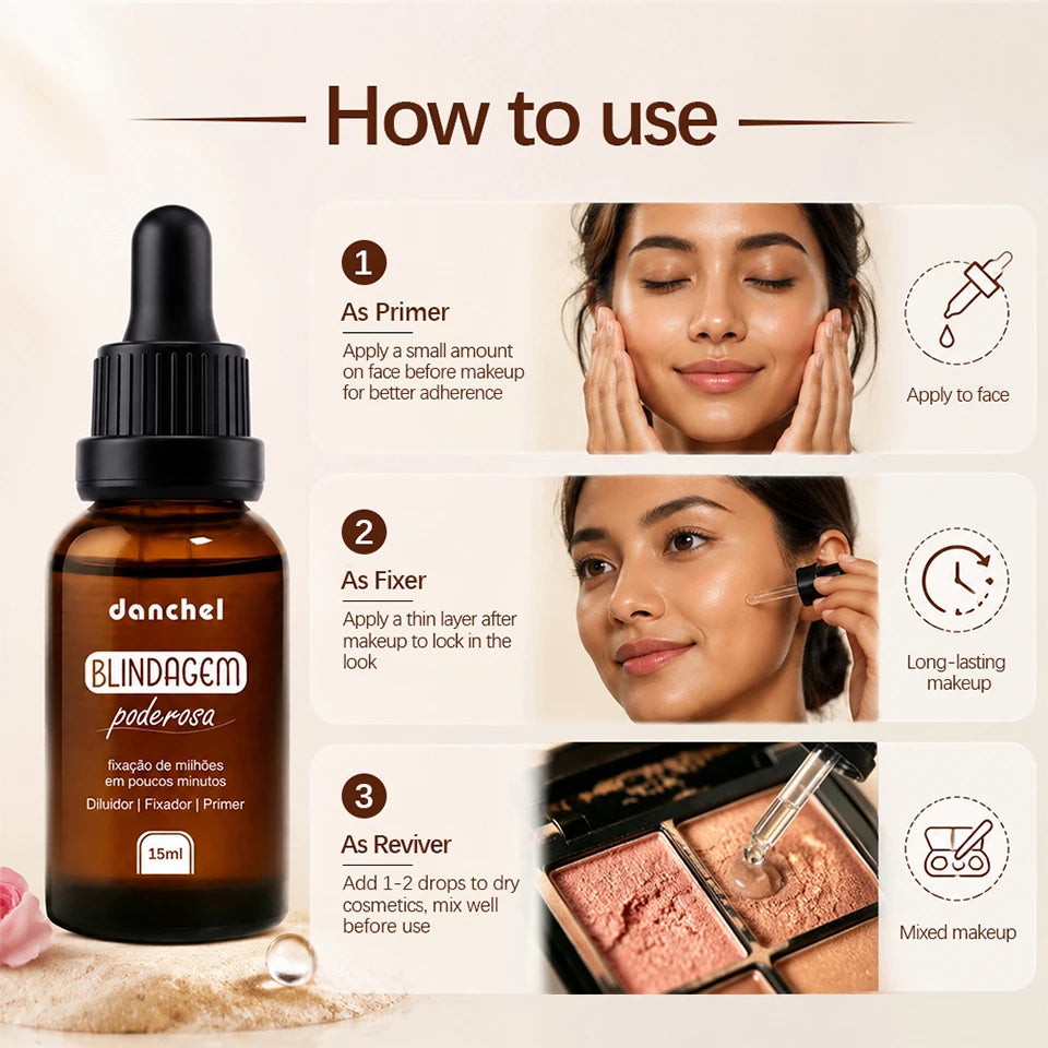 Gel Makeup Primer Fixer and Reviver Serum - 14