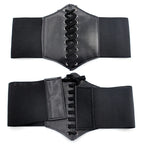 Synthetic Leather Waist Cincher Corset Belt