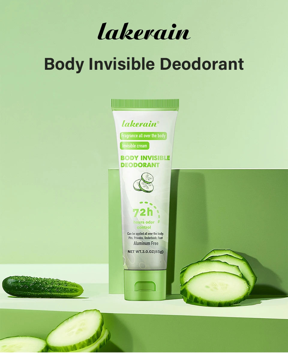 Full Body Deodorant Invisible Cream