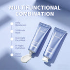 Dual Action Hydrating Face Cream and Moisturizing Mask