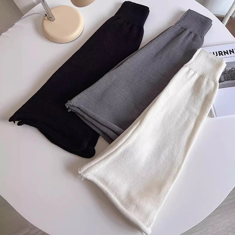 Polyester Spandex Knitted Leg Warmers