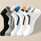 5 Pairs Polyester Spandex Low Tube Ankle Socks