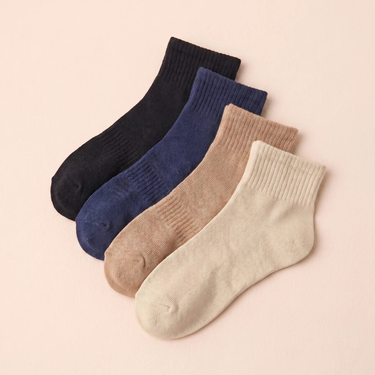 Polyester Elastane Women Ankle Socks Casual Daily Wear - 3