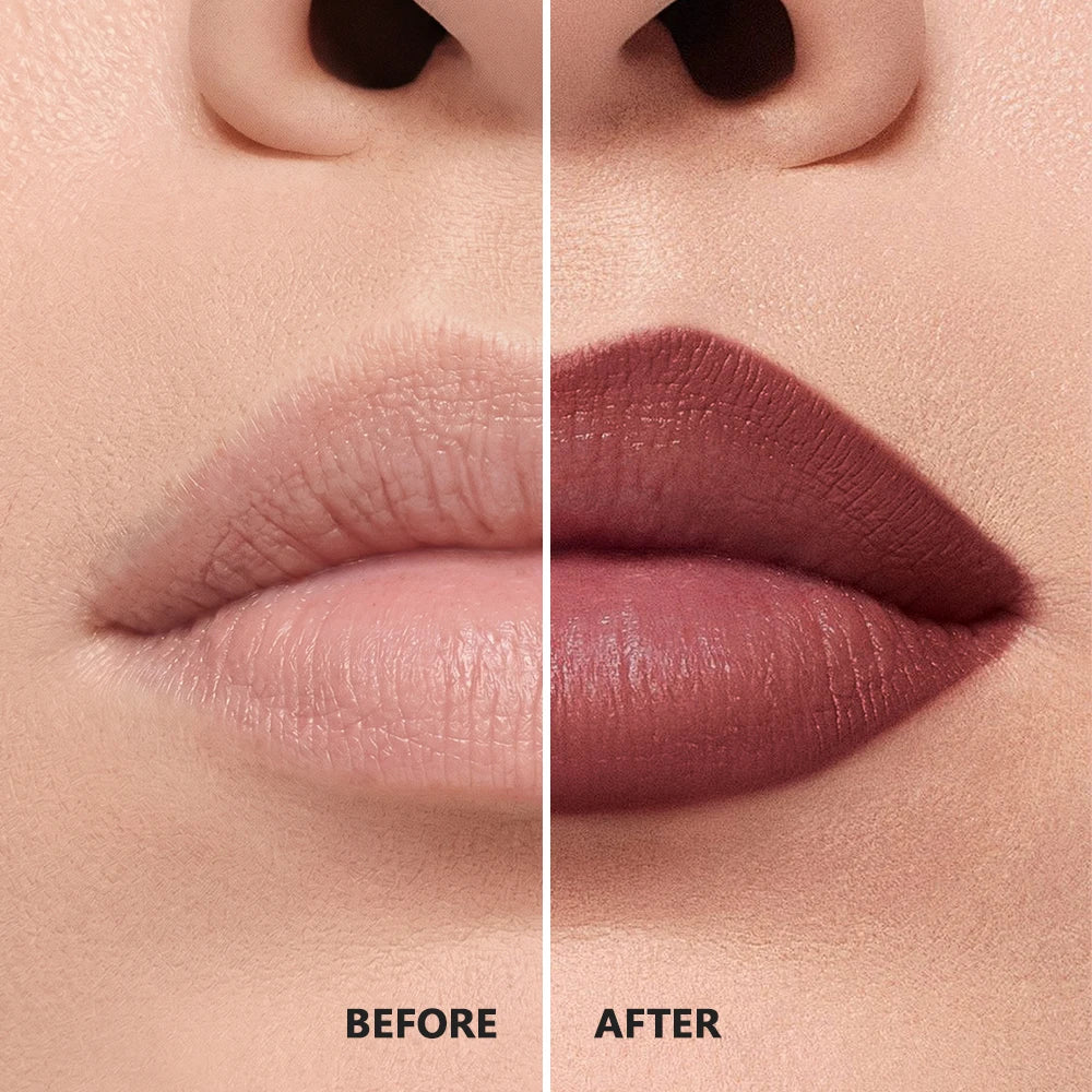 Dual Ended Matte Lip Liner and Gloss Pencil
