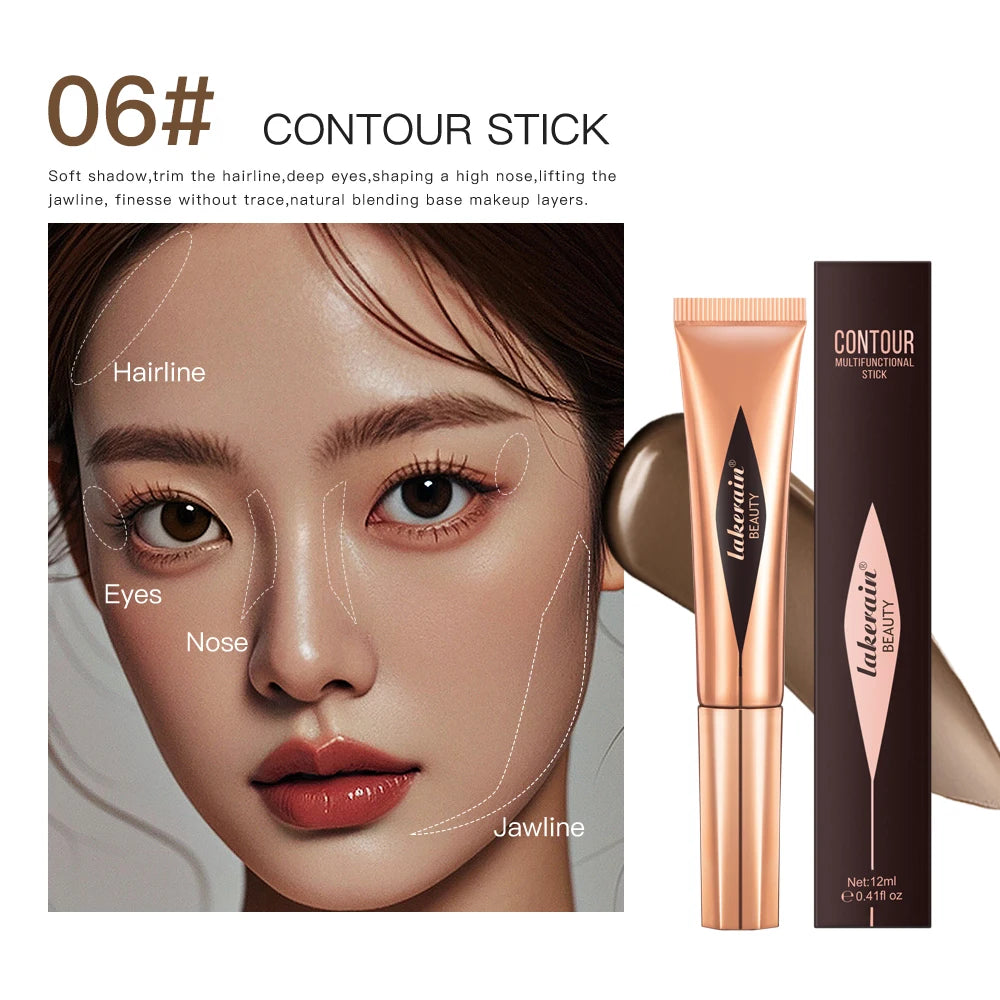 Liquid Face Contour Highlighter and Blush Wand Makeup Applicator