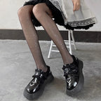 Polyester Elastane Sequin Sheer Pantyhose