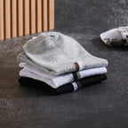 Polyester Blend Ankle Socks For Men 5 Pack