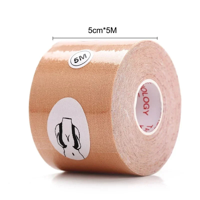 Polyester Adhesive Breast Lift Tape for Body Support