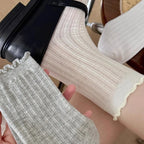 Polyester Elastane Casual Mid Tube Socks