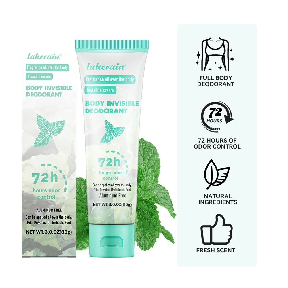Full Body Deodorant Invisible Cream - 3