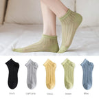 Cotton Polyester Mesh Ankle Socks for Women
