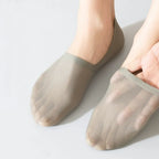 Men Cotton Blend Low Cut Invisible Socks