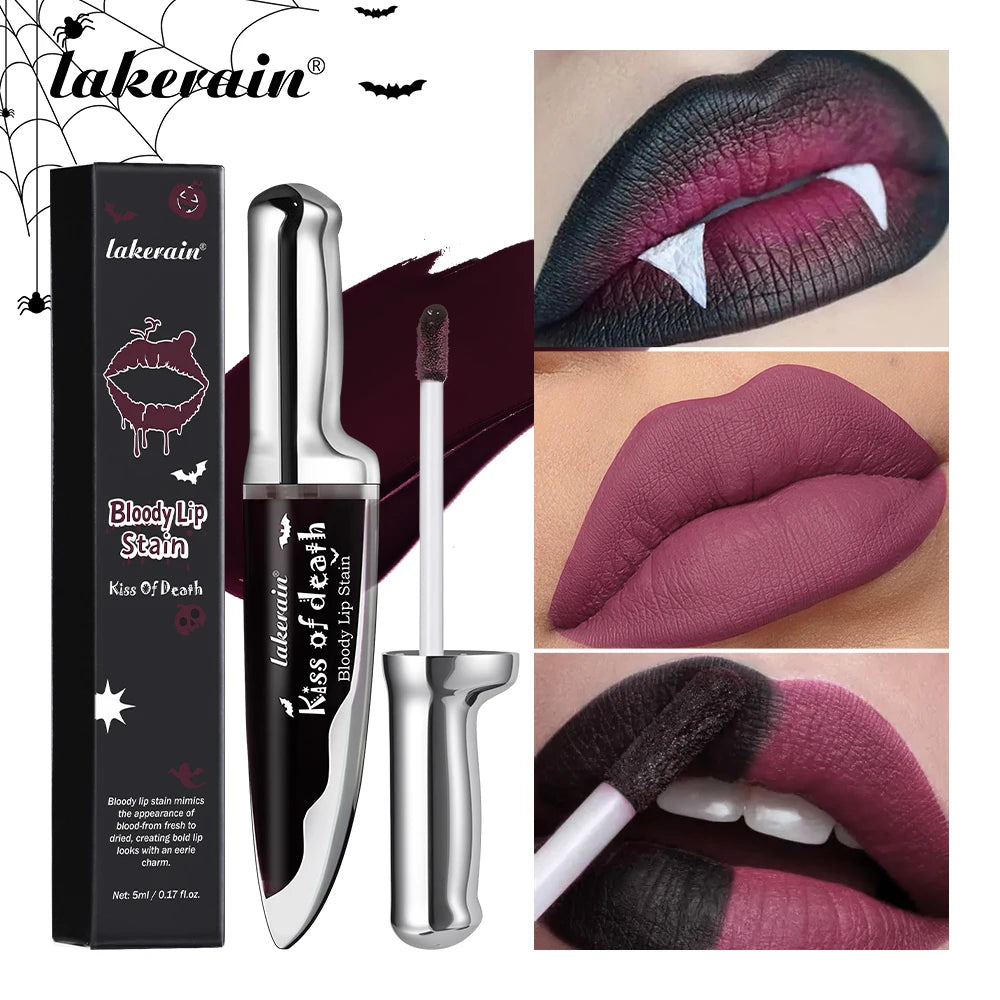 Matte Blood Effect Lip Stain Waterproof Long Lasting Lip Tint