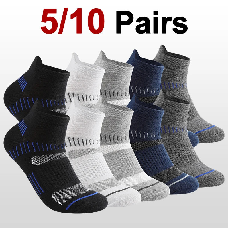 Polyester Blend Ankle Socks Sports Performance Footwear