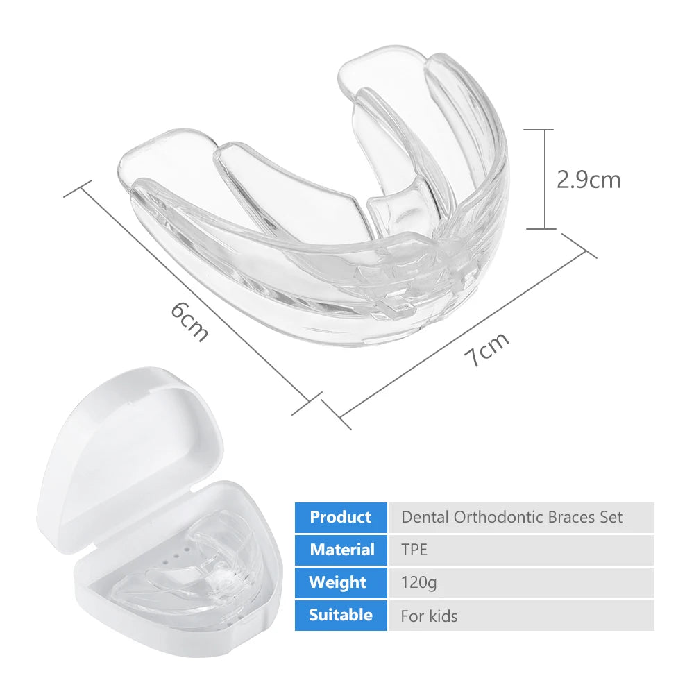 3 Stage Kids Silicone Dental Alignment Trainer Retainer Set