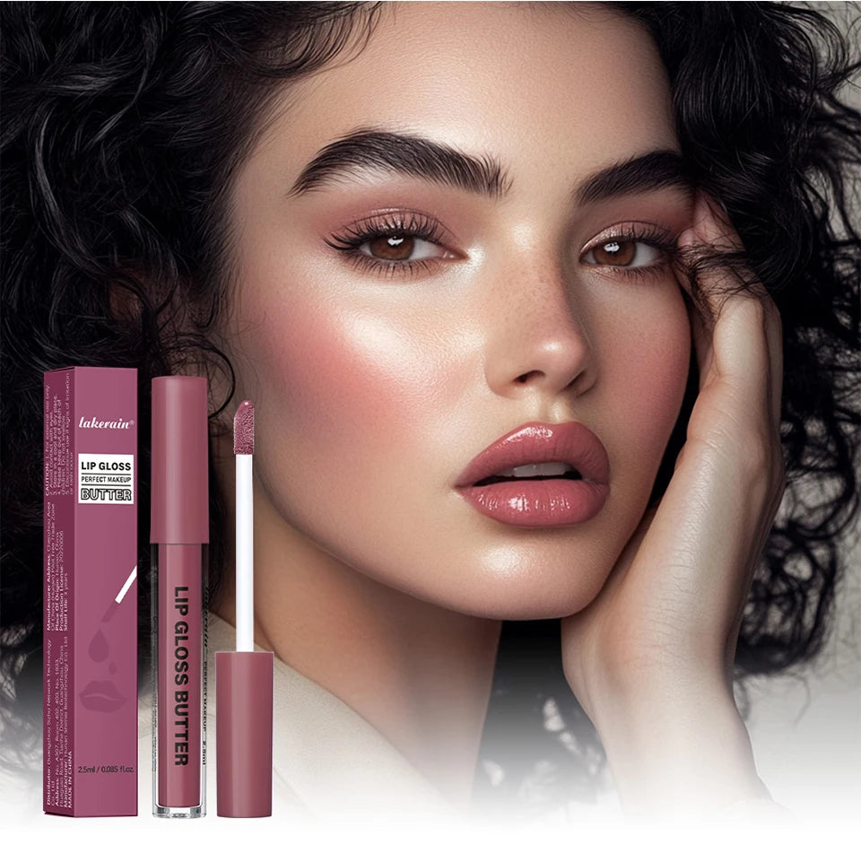 Moisturizing Liquid Lip Gloss Butter With High Shine Finish