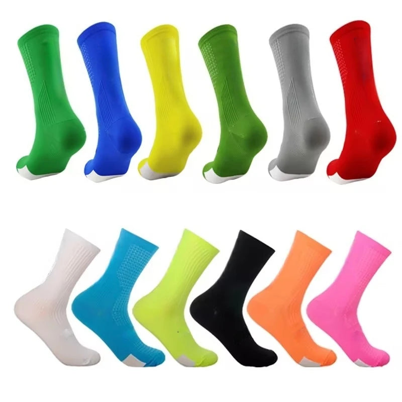 Polyester Elastane Knee High Athletic Sports Socks - 3