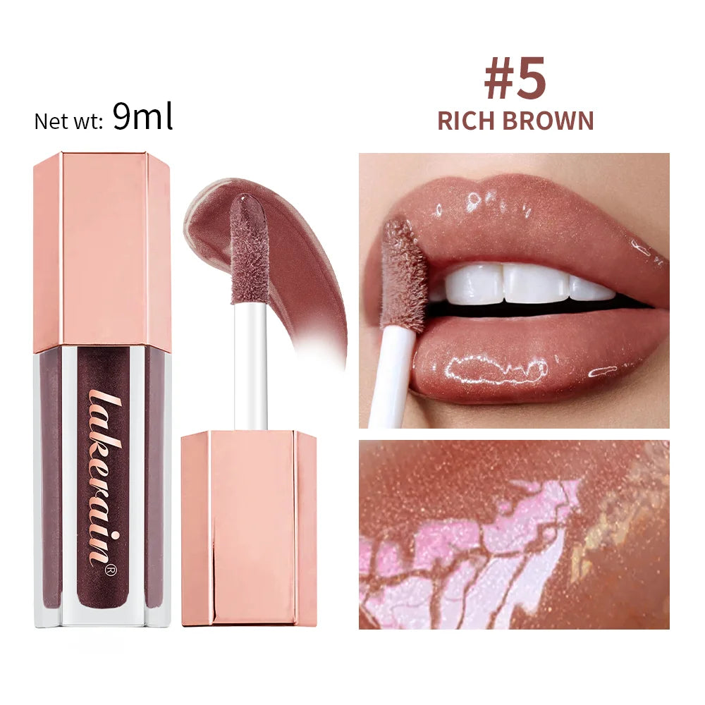 Shimmering Moisturizing Liquid Lip Gloss Lip Tint - 23