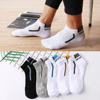 Polyester Blend Low Cut Casual Sports Socks