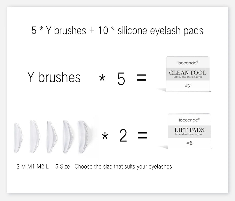 Professional Eyelash Lifting and Perming Set for Home Use