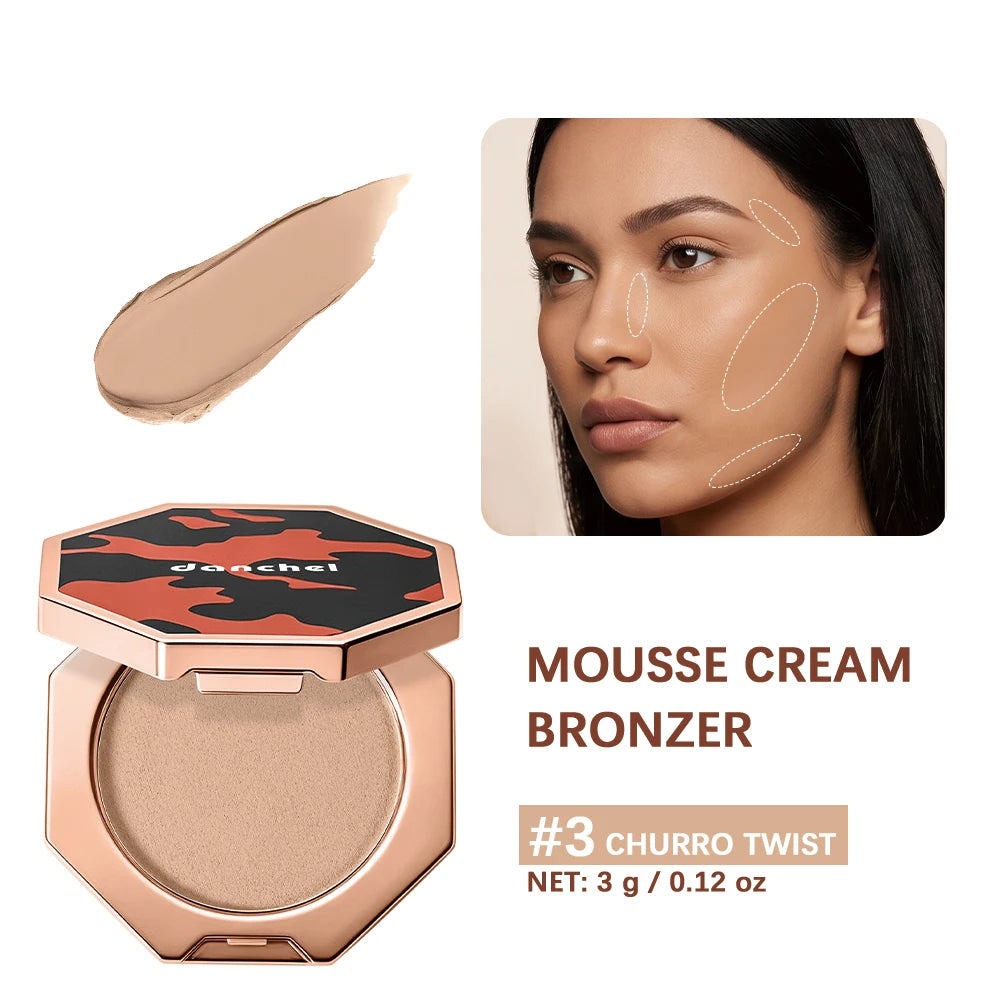 Cream Mousse Bronzer Matte Face Sculpting Makeup - 19