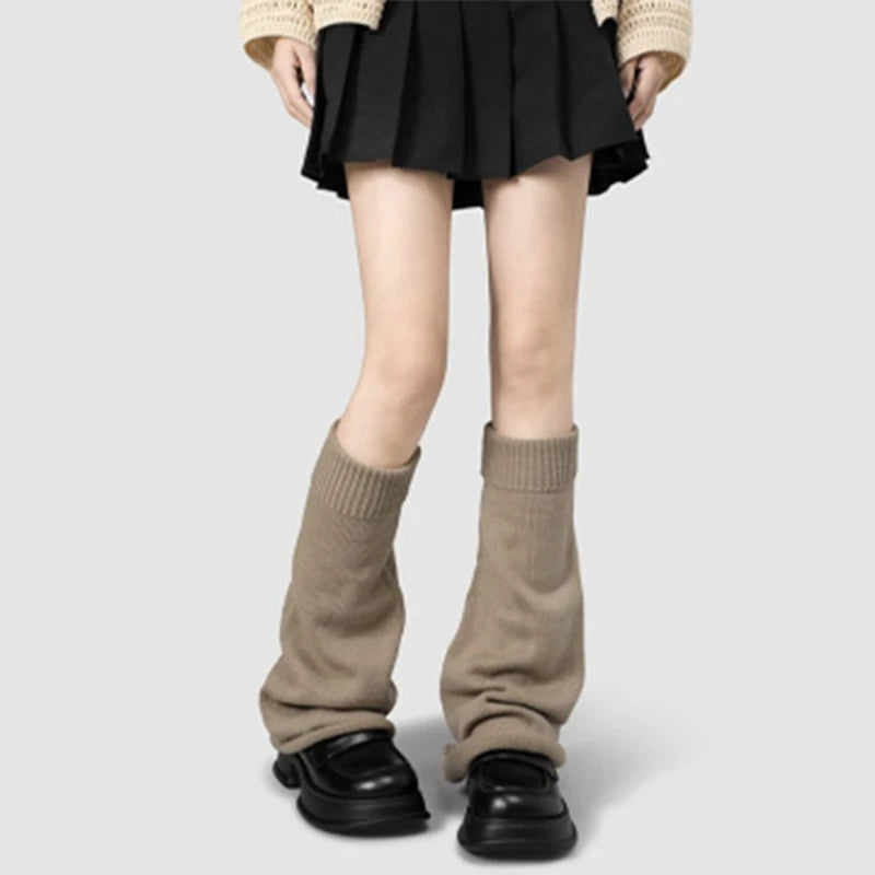 Polyester Spandex Knitted Leg Warmers - 16